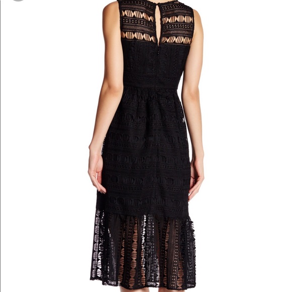 Nicole Miller lace midi dress - Picture 2 of 2